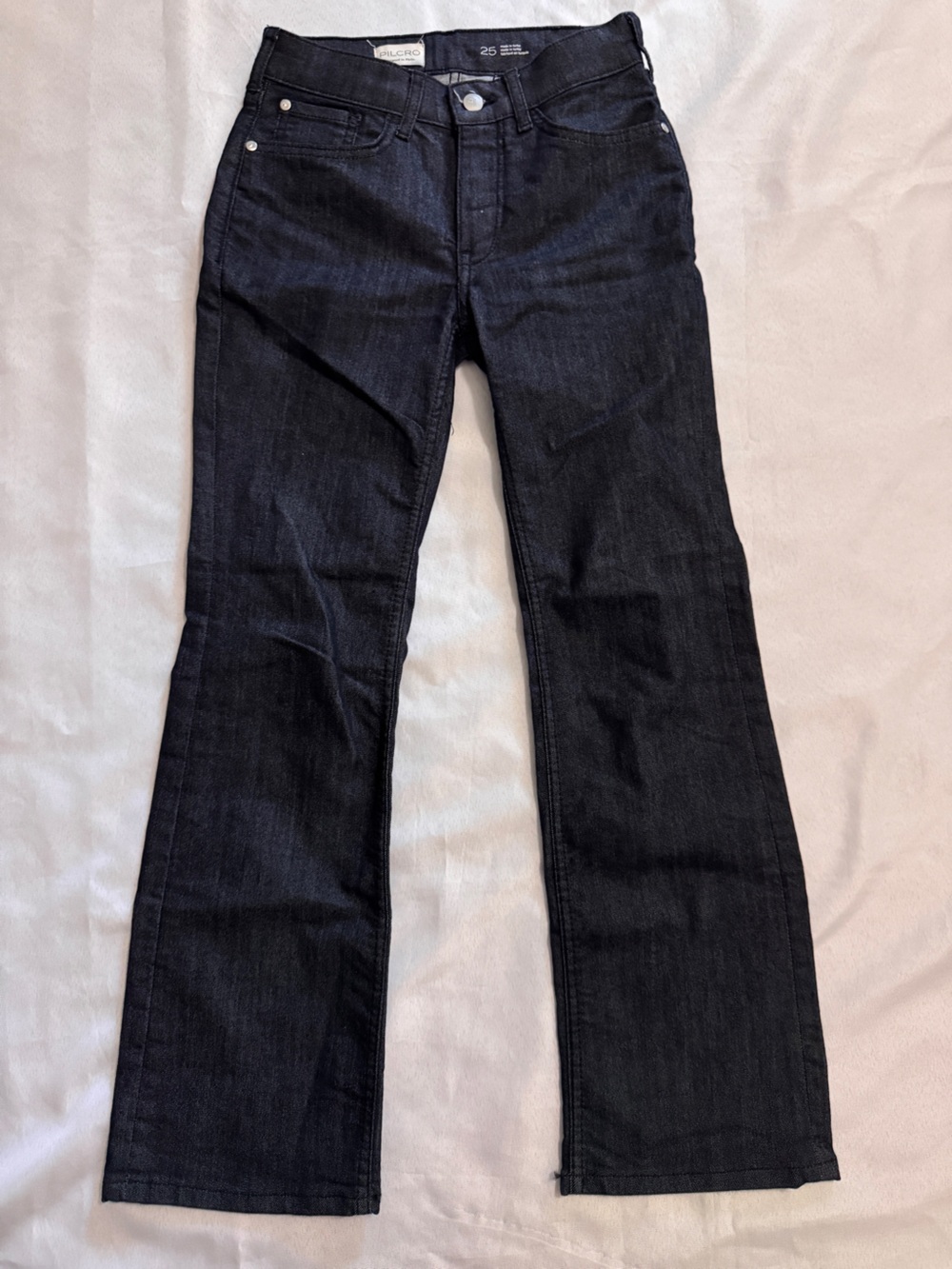 Anthropologie Black-Dark Indigo Flare Jeans